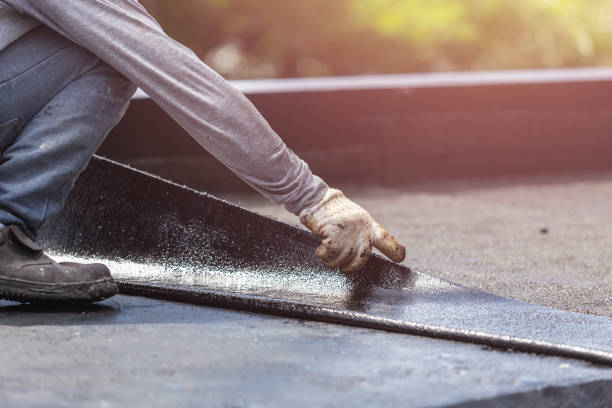 Professional Emergency Waterproofing technician working in Sidney, IL